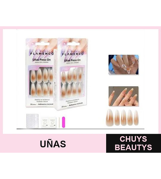 Uñas press on