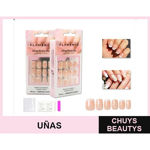 Uñas press on - FLAMENCO | Chuys Beautys