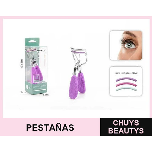 Encrespador de pestañas con 3 colores - FLAMENCO | Chuys Beautys