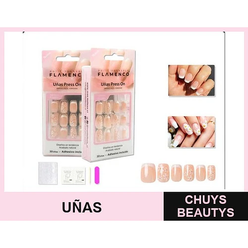 Uñas press on - FLAMENCO | Chuys Beautys