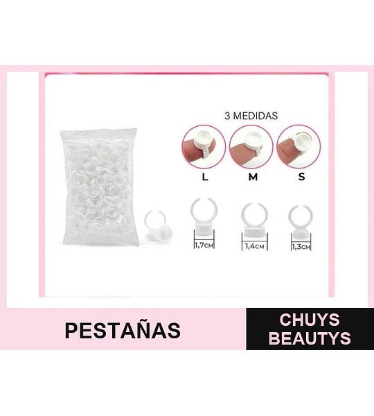 Anillo organizador para pestañas Flamenco