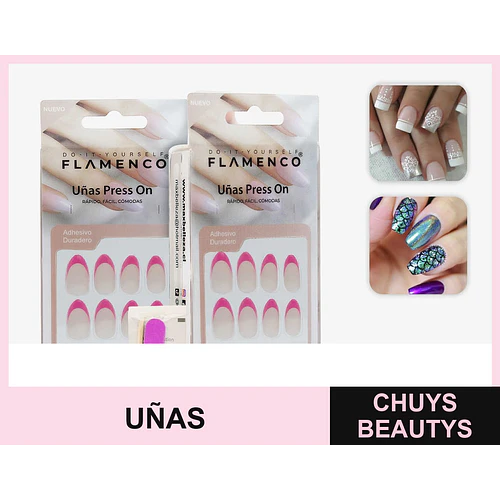 Uñas press on - FLAMENCO | Chuys Beautys