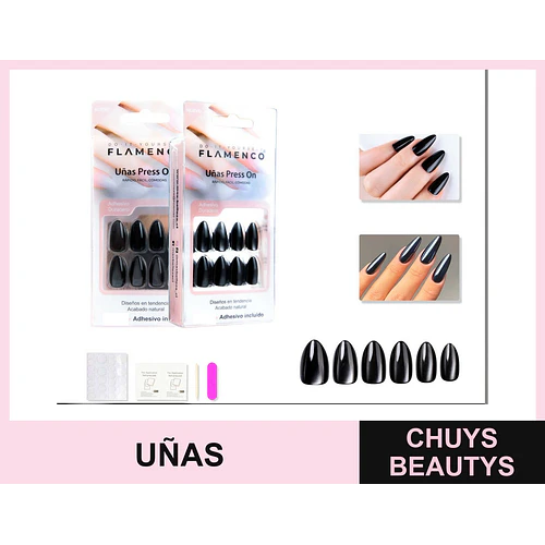 Uñas press on - FLAMENCO | Chuys Beautys