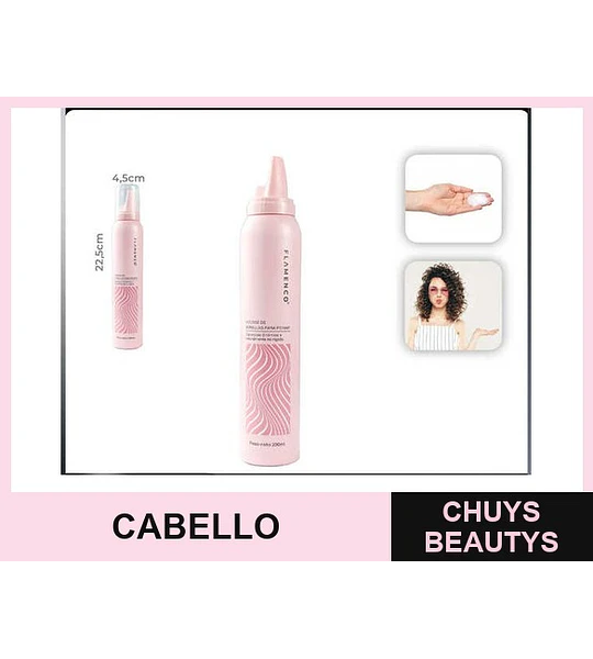 espuma para el cabello80