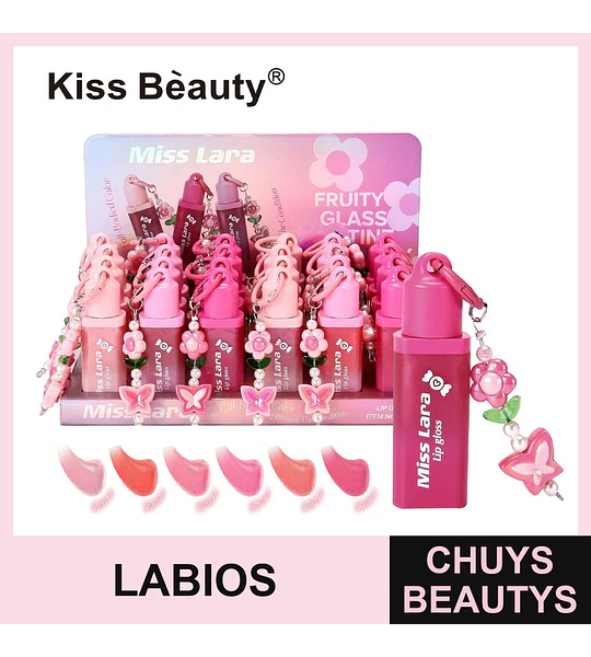 Labial Mate Miss Lara - Color Intenso y Larga Duración