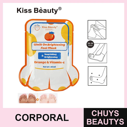 Mascarilla para Pies Hidratante Cosmiva con Naranja - COSMIVA | Chuys Beautys