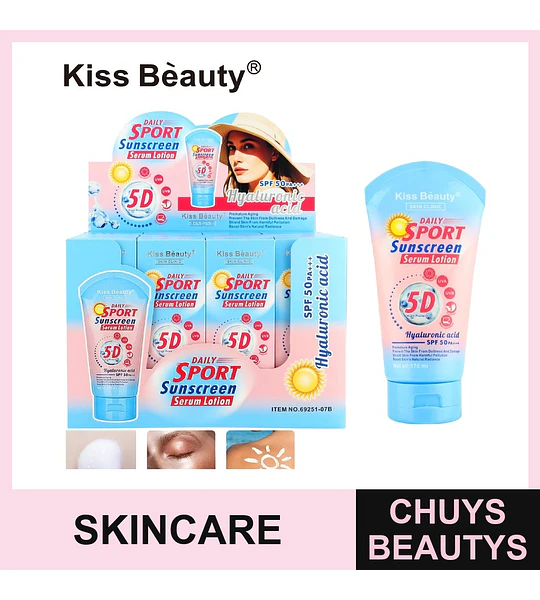 Protector Solar Facial SPF 50+ 170ml Chuys Beautys
