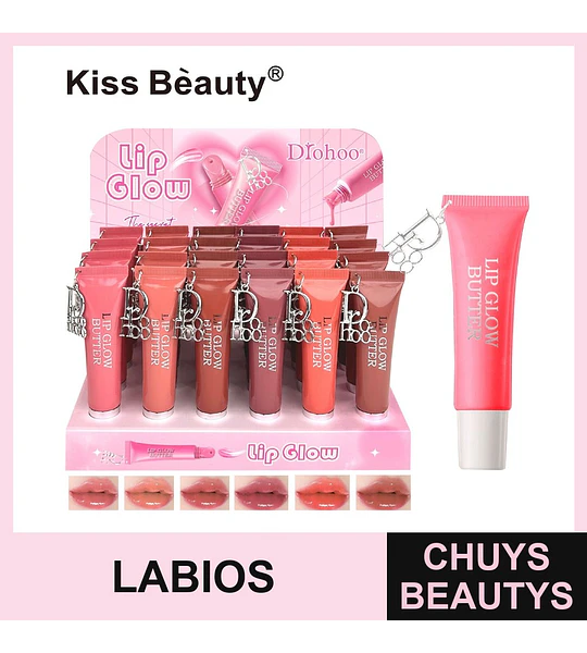 Lip Gloss Glow Hidratante Chuys Beautys