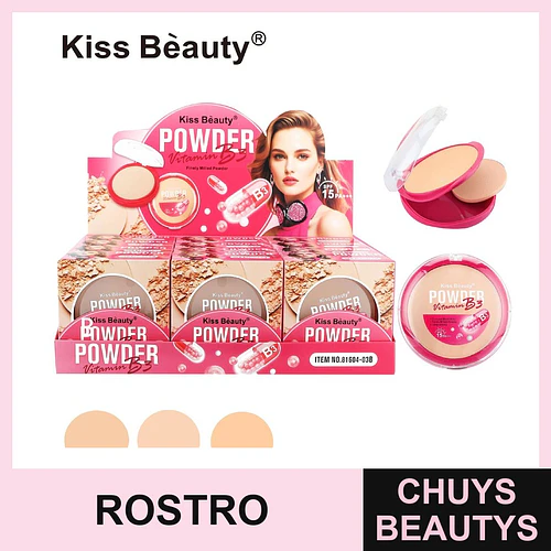 Polvo compacto acabado mate Chuys Beautys 24 H - COSMIVA | Chuys Beautys