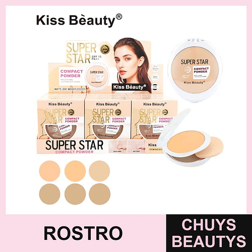 Polvo Compacto Acabado Impecable Chuys Beautys 24H - COSMIVA | Chuys Beautys