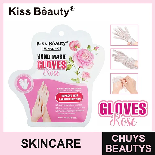 Mascarilla de Mano Hidratante Rosa Chuys Beautys - COSMIVA | Chuys Beautys
