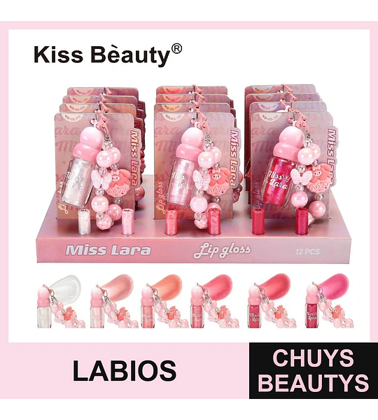 Brillo labial hidratante COSMIVA con pulsera