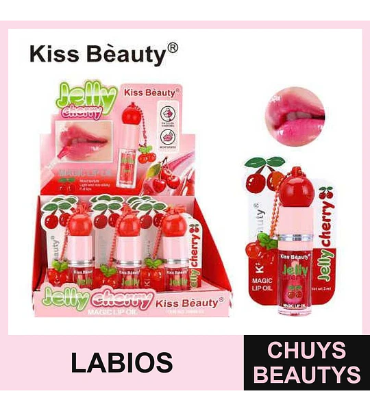 Labial líquido Cherry Chuys Beautys - Color vibrante y duradero
