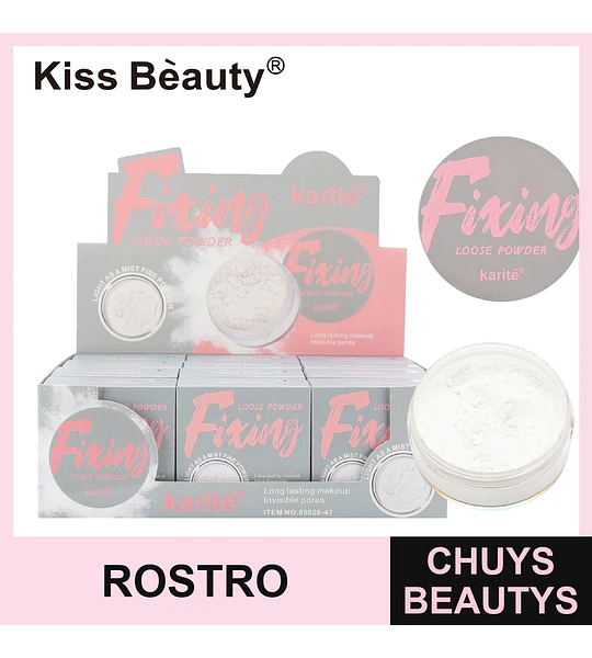 Polvo Sellador Karité Blanco Chuys Beautys
