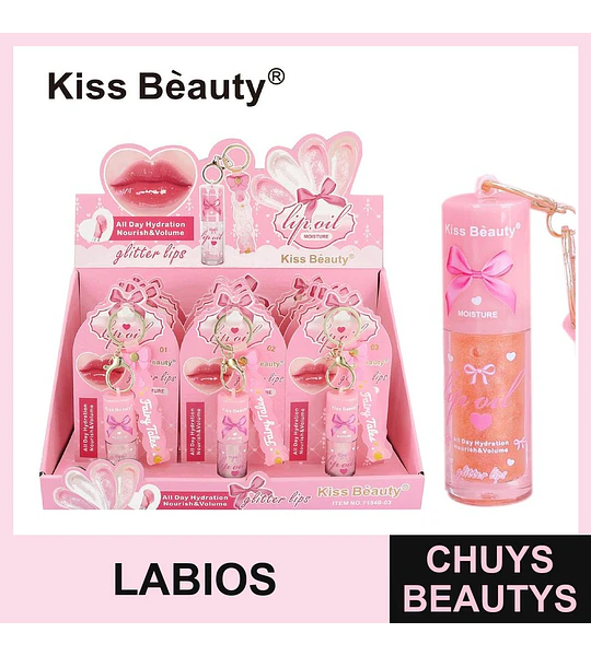 Labial líquido con brillo Chuys Beautys - Labios radiantes
