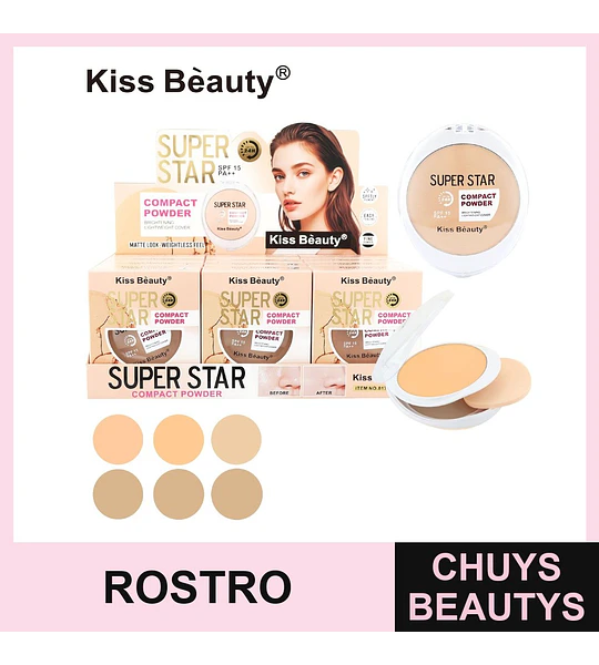 Polvo Compacto 24H Acabado Impecable Chuys Beautys