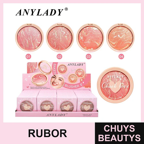 Rubor 4 Tonos Chuys Beautys - Color y Luminosidad para el Rostro - COSMIVA | Chuys Beautys