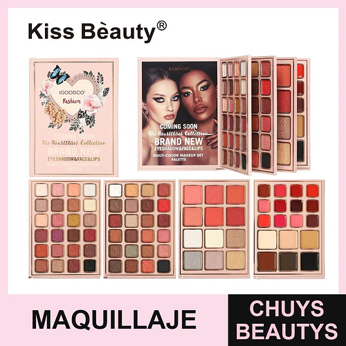 Set de Maquillaje 48 Tonos Chuys Beautys - COSMIVA | Chuys Beautys