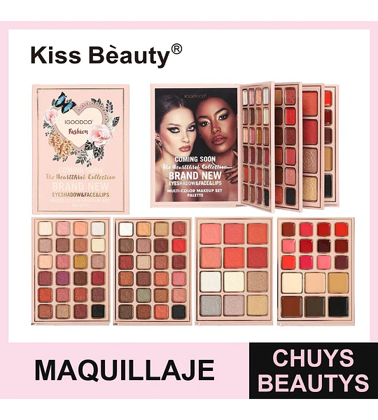 Set de Maquillaje 48 Tonos Chuys Beautys
