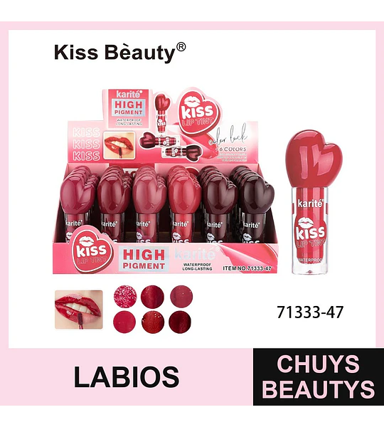 Tinta de Labios Resistente al Agua Chuys Beautys