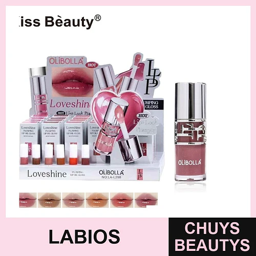 Brillo Labial Hipoalergénico Chuys Beautys - 6 Tonos - COSMIVA | Chuys Beautys