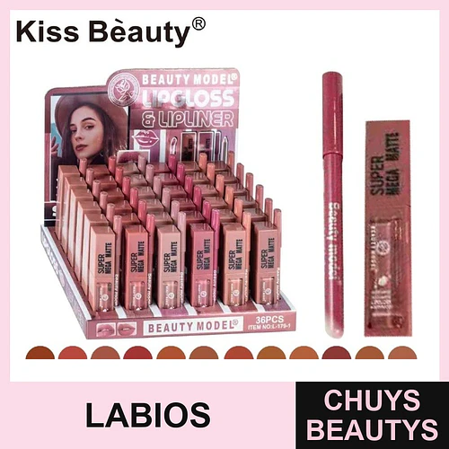 Brillo Labial Hipoalergénico Chuys Beautys - 6 Tonos - COSMIVA | Chuys Beautys