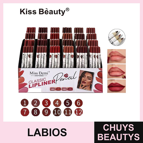 Lápiz Labial Mate Chuys Beautys - Alta Pigmentación y Larga Duración - COSMIVA | Chuys Beautys