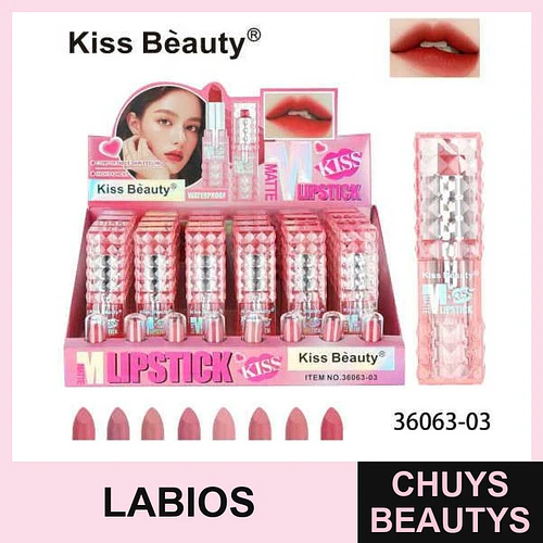 Labial Mate Hipoalergénico Chuys Beautys - 8 Tonos - COSMIVA | Chuys Beautys