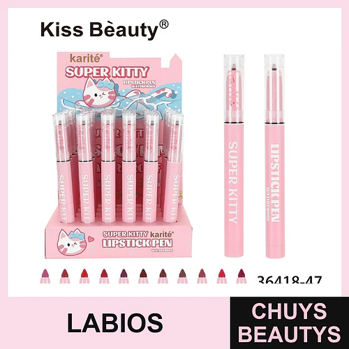 Lápiz Delineador de Labios Chuys Beautys 12 Tonos - COSMIVA | Chuys Beautys