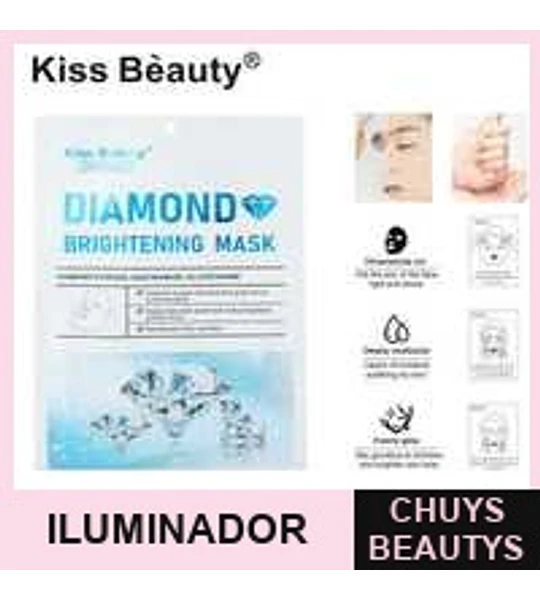 Mascarilla iluminadora con diamante Chuys Beautys
