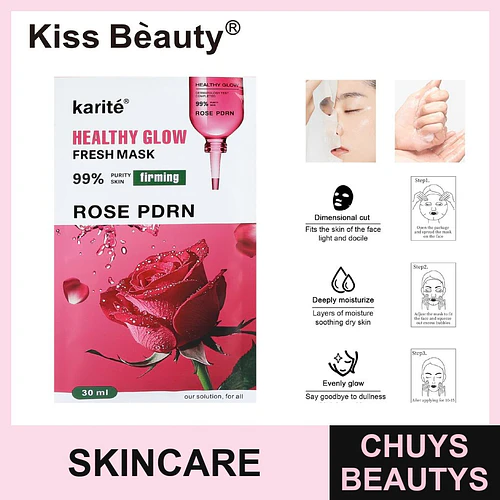 Mascarilla Facial Hidratante Chuys Beautys con Extracto de Rosas - COSMIVA | Chuys Beautys