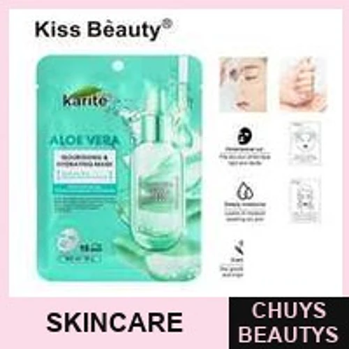 Mascarilla Hidratante Aloe Vera Chuys Beautys - 12 Piezas - COSMIVA | Chuys Beautys