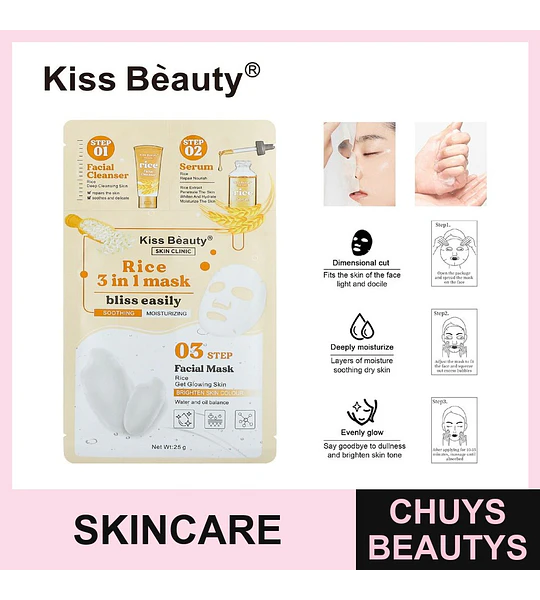 Mascarilla Miel y Té Verde Chuys Beautys
