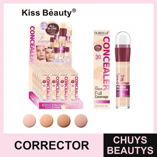 Corrector Matte 4 Colores Chuys Beautys - COSMIVA | Chuys Beautys