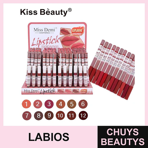 Lápiz Delineador de Labios Chuys Beautys - Larga Duración - COSMIVA | Chuys Beautys