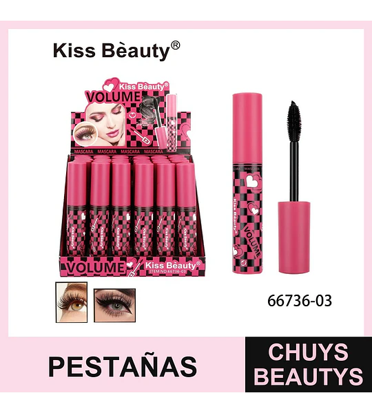 Máscara de Pestañas Rizado Chuys Beautys