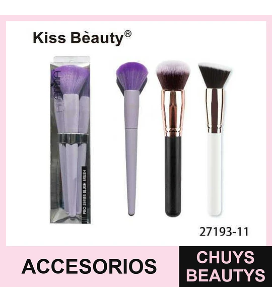 Brocha de maquillaje profesional Chuys Beautys