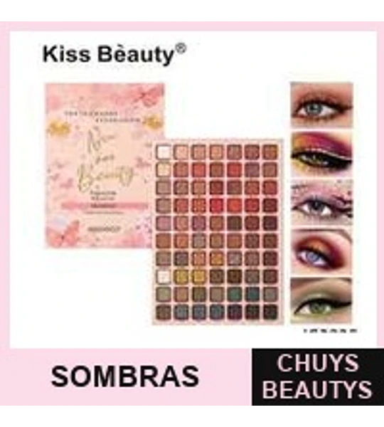 Paleta de Sombras 70 Tonos Chuys Beautys