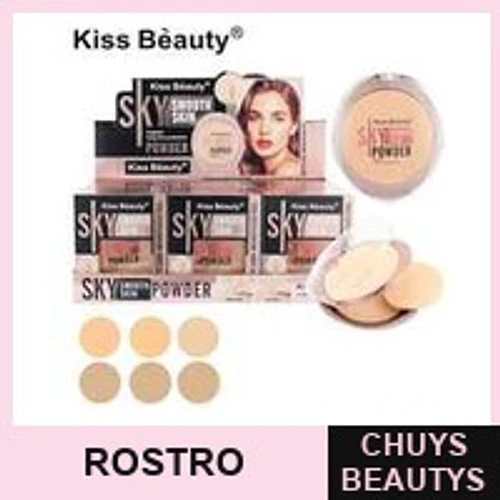 Polvo compacto Sky Chuys Beautys - Cobertura duradera - COSMIVA | Chuys Beautys