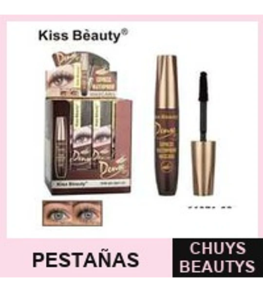 Máscara de Pestañas Waterproof Chuys Beautys - Alarga y Define