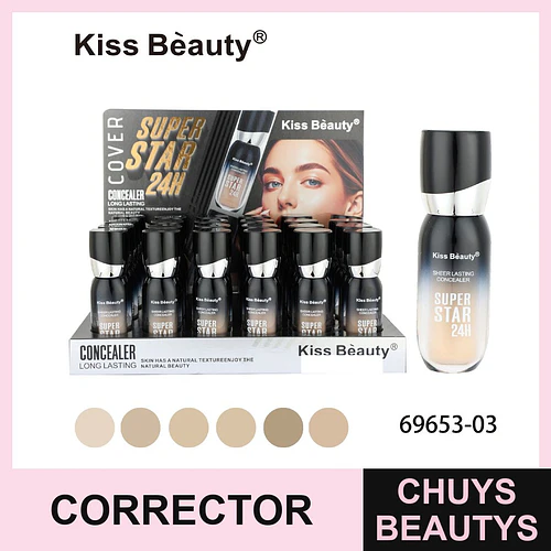 Corrector Líquido Alta Cobertura Chuys Beautys - COSMIVA | Chuys Beautys