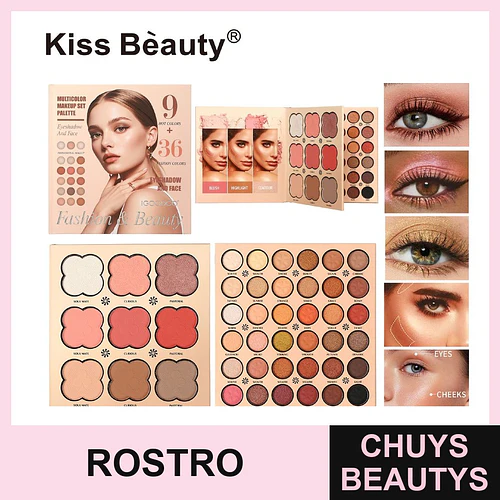 Set de Maquillaje Base Líquida y Polvo Compacto Chuys Beautys - COSMIVA | Chuys Beautys