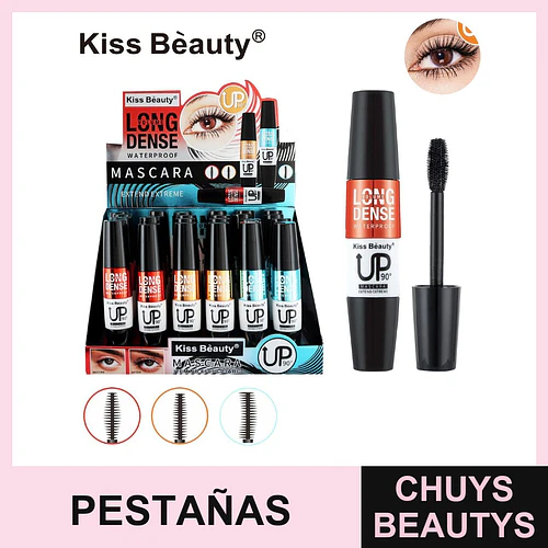 Máscara de Pestañas Voluminizadora Chuys Beautys - COSMIVA | Chuys Beautys