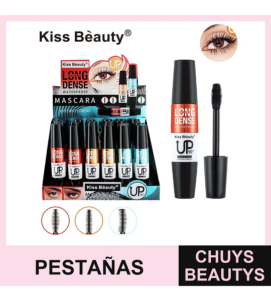 Máscara de Pestañas Voluminizadora Chuys Beautys