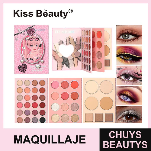 Set de Maquillaje 24 Tonos Chuys Beautys para Piel Perfecta - COSMIVA | Chuys Beautys