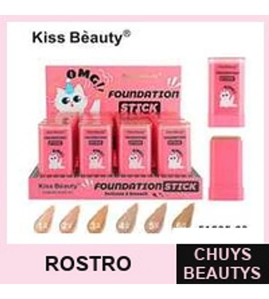Base en barra tono natural Chuys Beautys para acabado perfecto