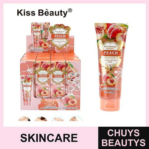 Exfoliante Facial de Durazno 120g - Chuys Beautys - COSMIVA | Chuys Beautys