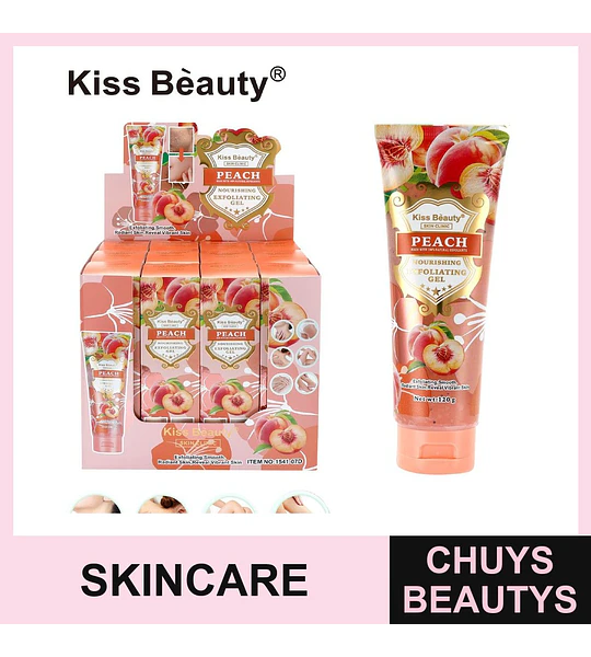 Exfoliante Facial de Durazno 120g - Chuys Beautys