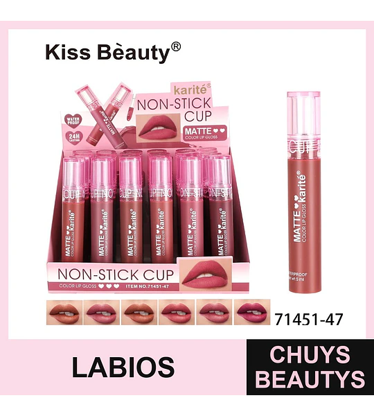 Labial Velvet Karite - Maquillaje para unos labios irresistibles