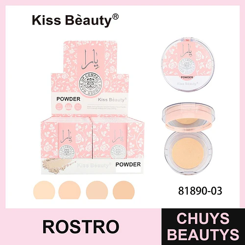 Polvo compacto Yara 3 tonos - Maquillaje Rostro - COSMIVA | Chuys Beautys